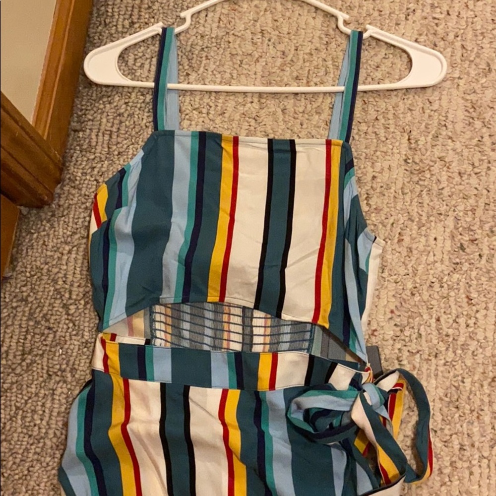 Express Stripped Dress - Picture 2 of 5